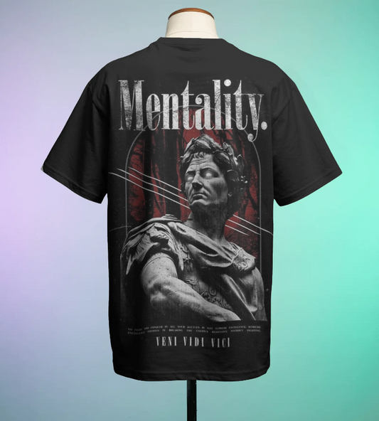 Mentality Graphic Oversized Tee – Premium Streetwear Fit